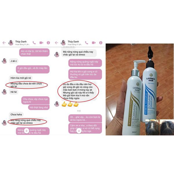 DẦU XẢ THẢO DƯỢC ORGANIC LAVENZA HAIR | BigBuy360 - bigbuy360.vn