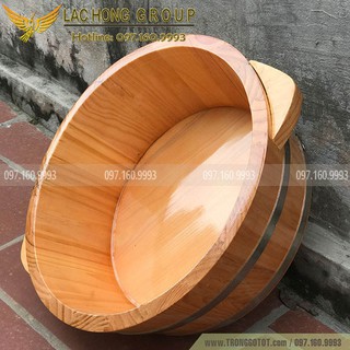 CHẬU GỖ RỬA MẶT