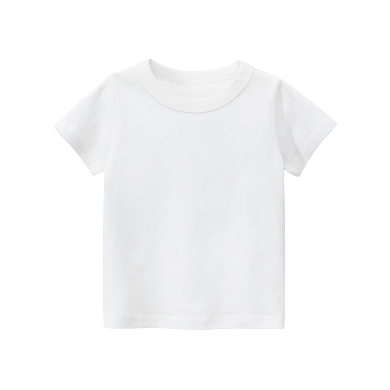 Áo thun tay ngắn chất cotton mùa hè hợp thời trang cho bé