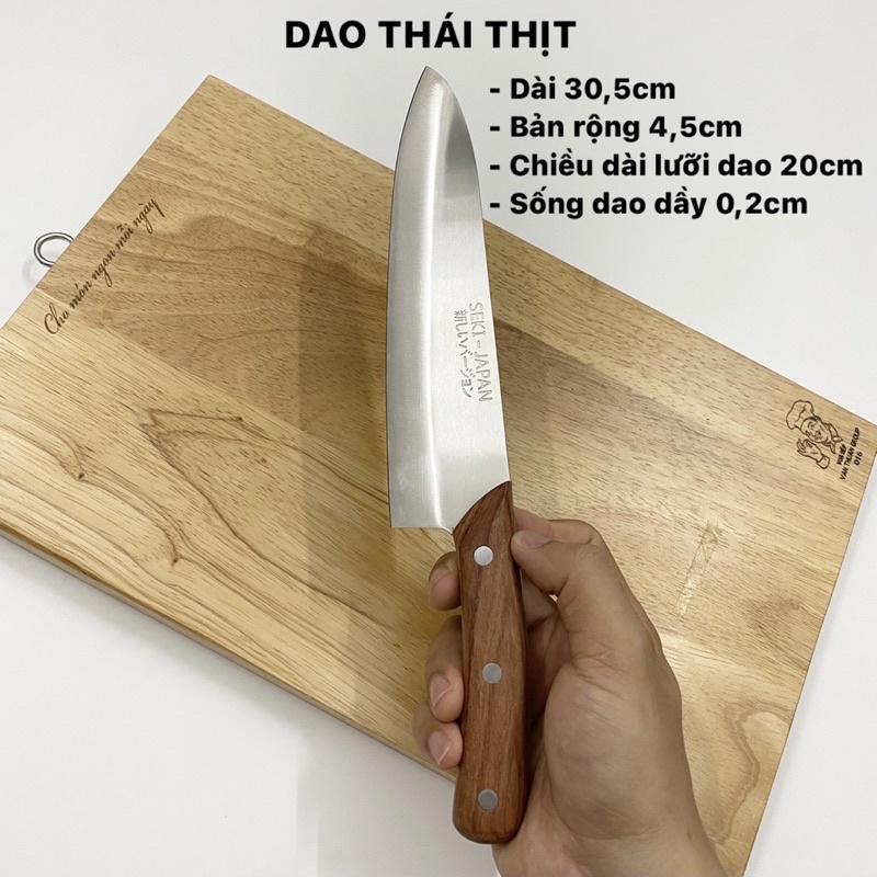 Dao Gọt Hoa Quả, Thái Thịt, Chặt Xương Seki Nội Địa Nhật Bản