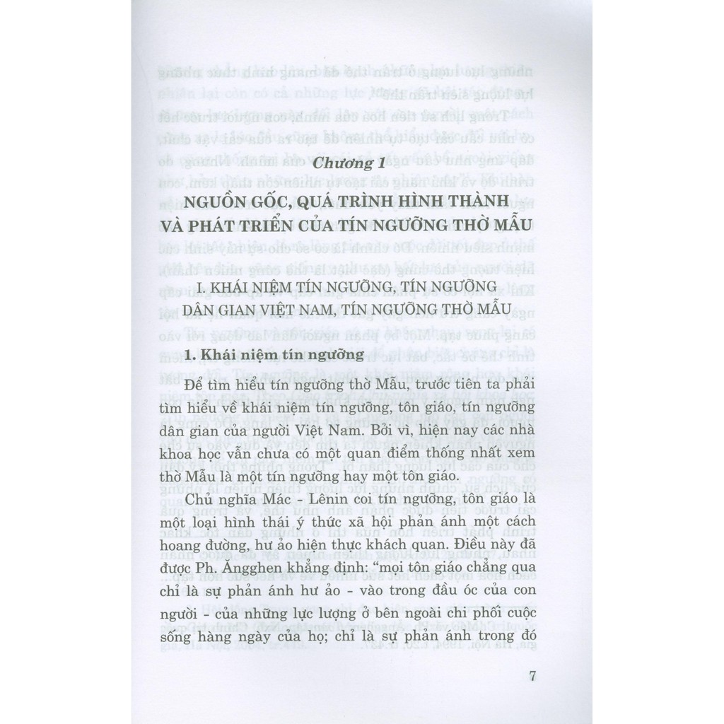 Sách - Tín Ngưỡng Thờ Mẫu Của Người Việt Nam | BigBuy360 - bigbuy360.vn
