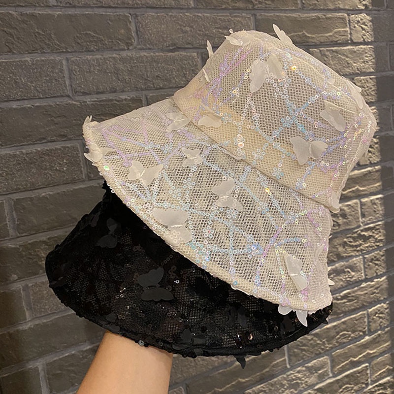 Nón Vành Rộng Phối Ren Phong Cách Hàn Quốc Thời Trang Cho Nữ