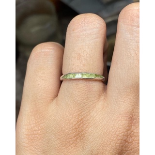 nhẫn bạc 950 pẻidote!