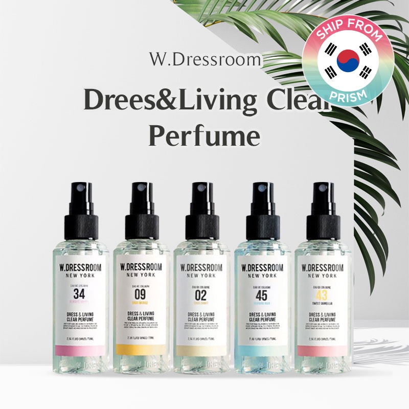 Nước hoa trong suốt W.Dressroom Dress & Living hương thơm lâu phai như sớm mùa xuân đa năng