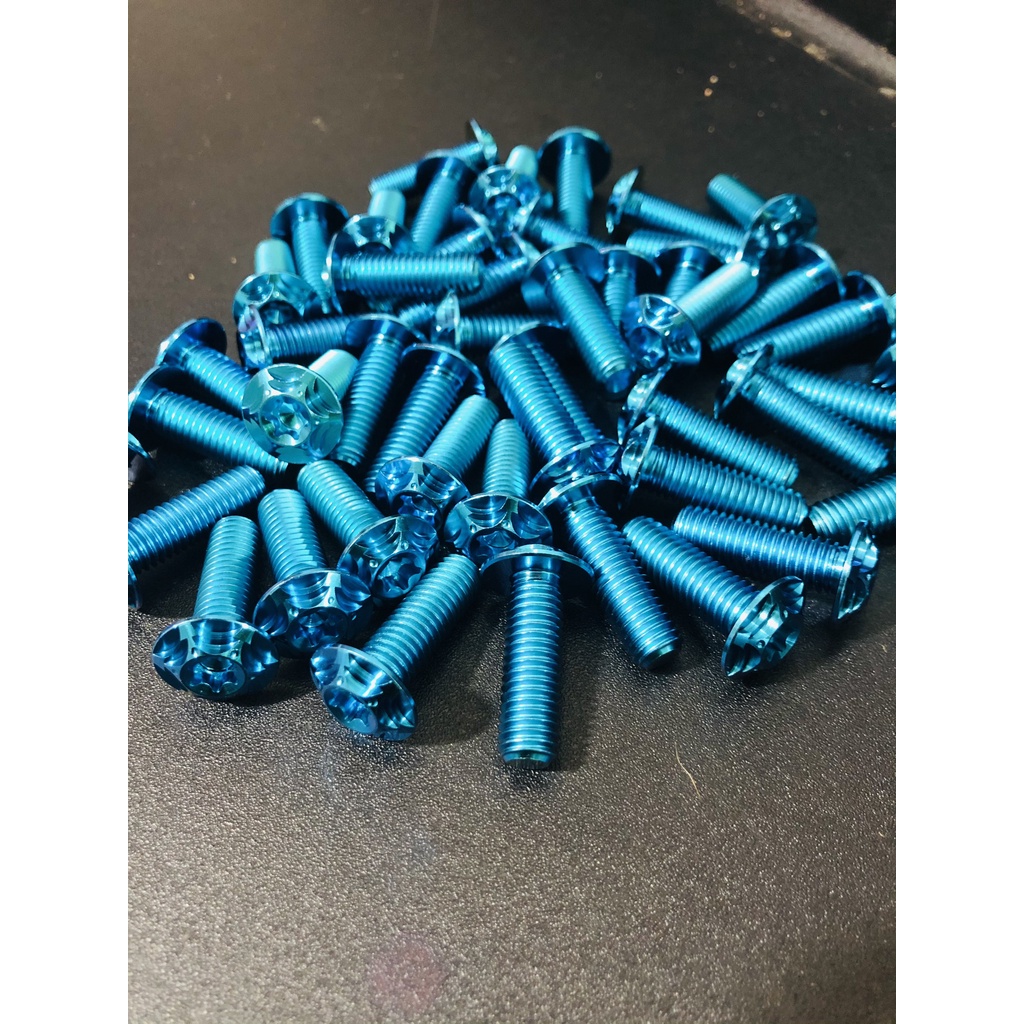 Ốc Titan Gr5 8l 8l25 2 tầng gắn đĩa, gác chân, pass heo HD v.v