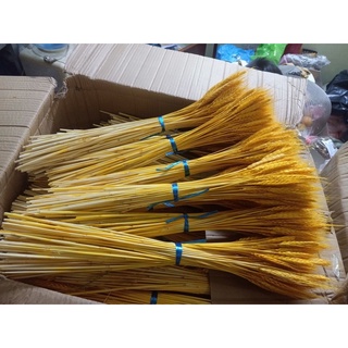⚡️Bó hoa lúa mạch khô 100 bông màu vàng