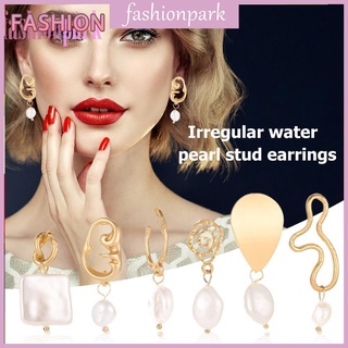 [ FAS ] Bông tai chùm đính hạt ngọc trai giả