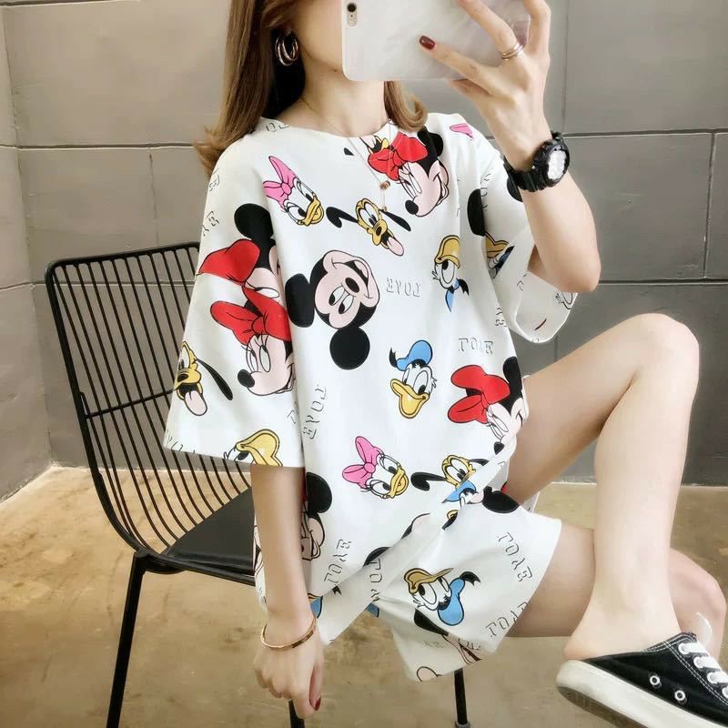 Bộ Đồ Nữ Mặc Nhà Dễ Thương