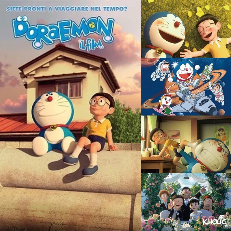 Doraemon, trò chơi ghép hình bằng gỗ, trò chơi ghép hình 300/520/1000 miếng, đồ chơi anime