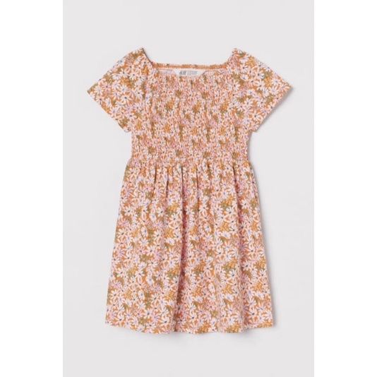 Váy bé gái HM 1-12 tuổi 🌈 Váy hoa jum thân cotton xuất dư 0522