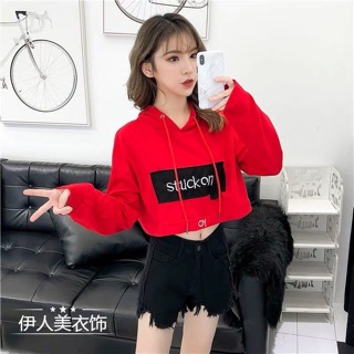 Áo croptop tay dài hót sckick