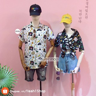 [Yeah1Shop]- Áo sơ mi cướp biển (M, L, XL) SMHH