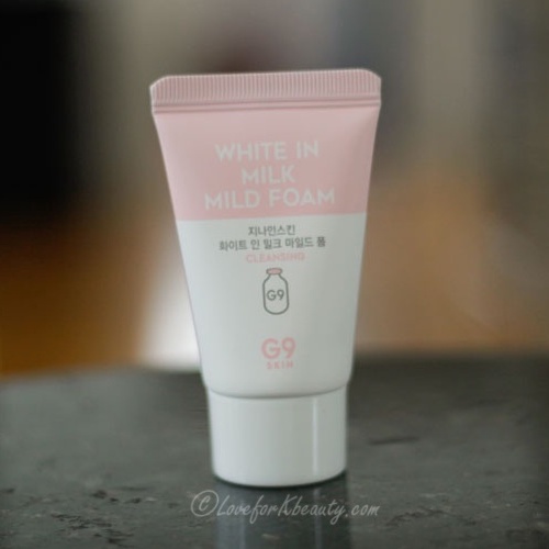 Sữa Rửa Mặt Tạo Bọt Nuôi Dưỡng Làn Da Sáng Mịn G9Skin White In Milk Whipping Foam 120ml
