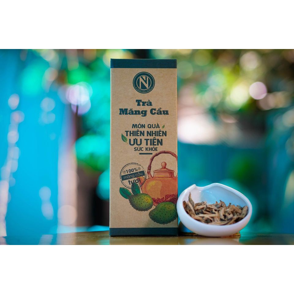 TRÀ MÃNG CẦU NGUYỄN VĂN HỘP 100G GIÚP NGỦ NGON HỖ TRỢ TIỂU ĐƯỜNG