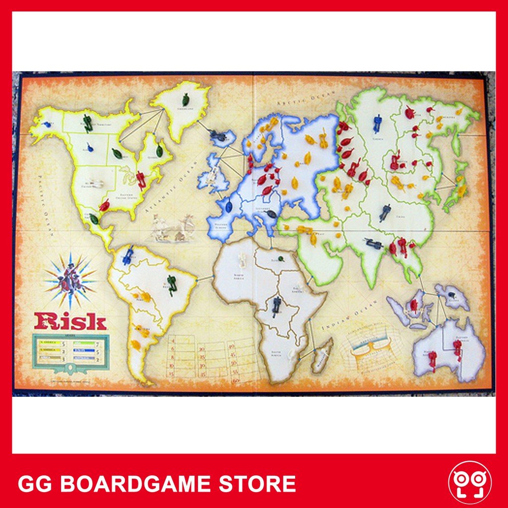 Risk Board Game - Chiến Tranh Thế Giới (bản truyền thống)