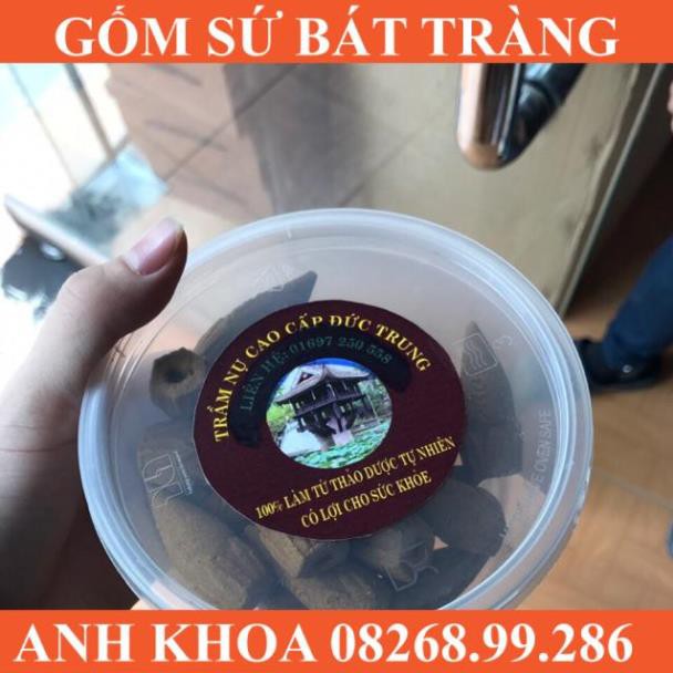 Nụ Trầm hương Việt Nam - Gốm sứ Bát Tràng Anh Khoa