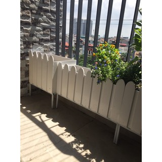 Chậu trồng cây composite hàng rào