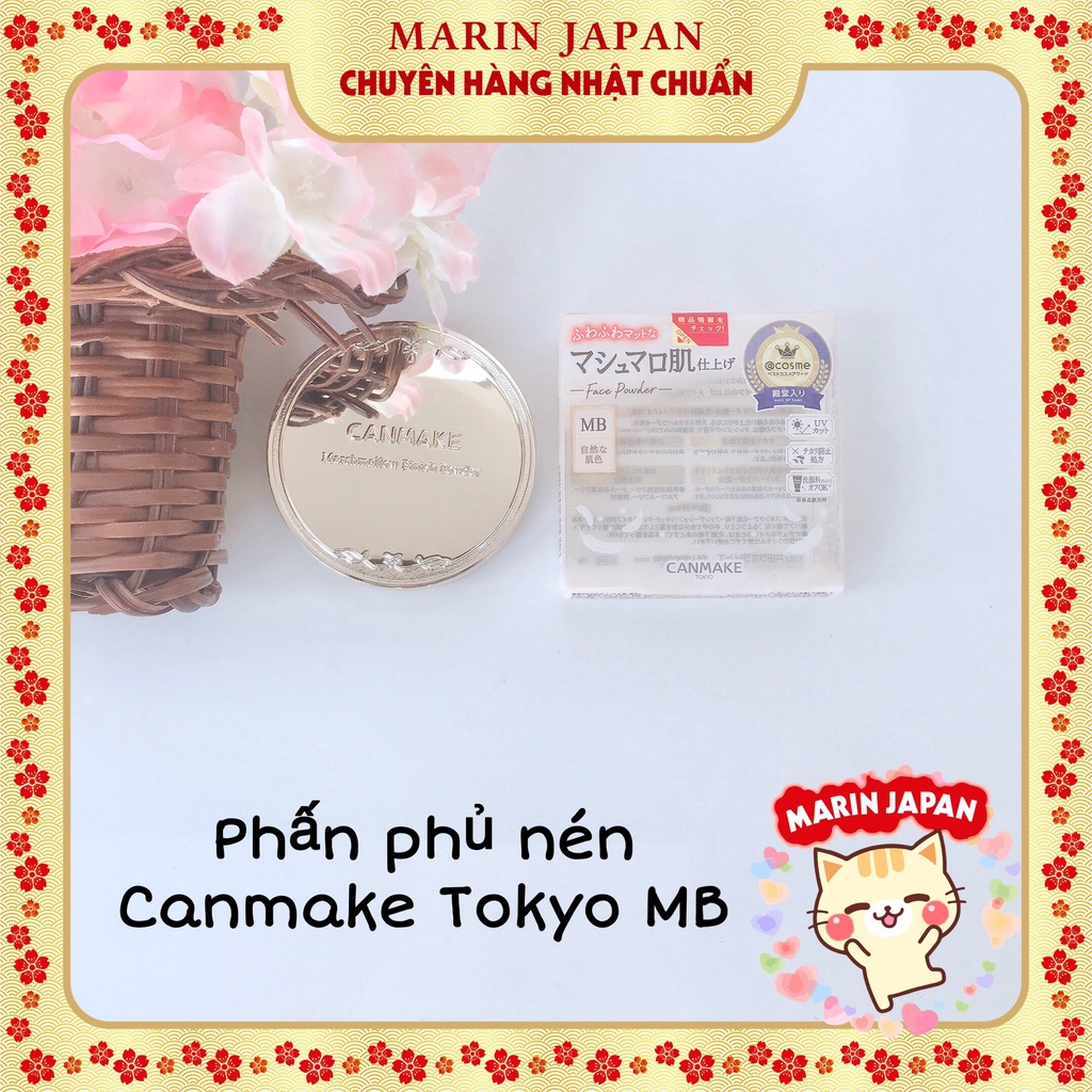 (Có bill+video mua hàng store) Phấn Phủ Canmake Tokyo Nhật Bản