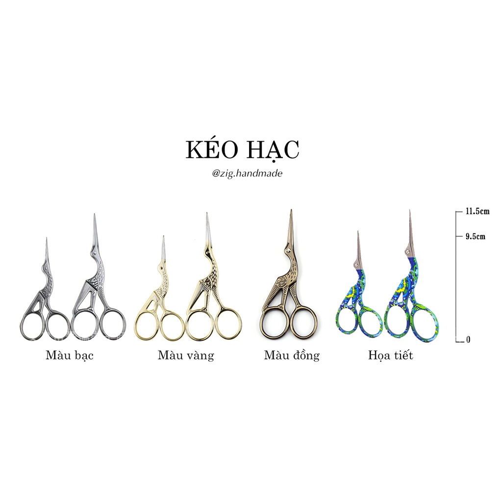 Kéo hạc cắt chỉ
