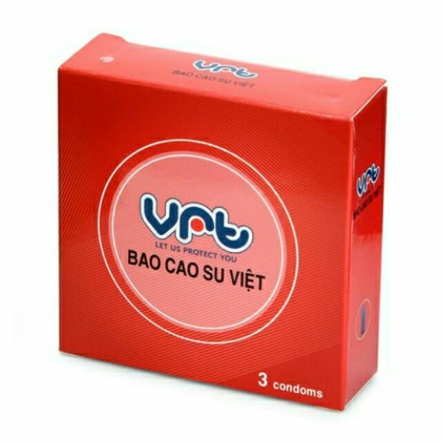 Bao cao su Vrt Dâu - Hộp 3 chiếc