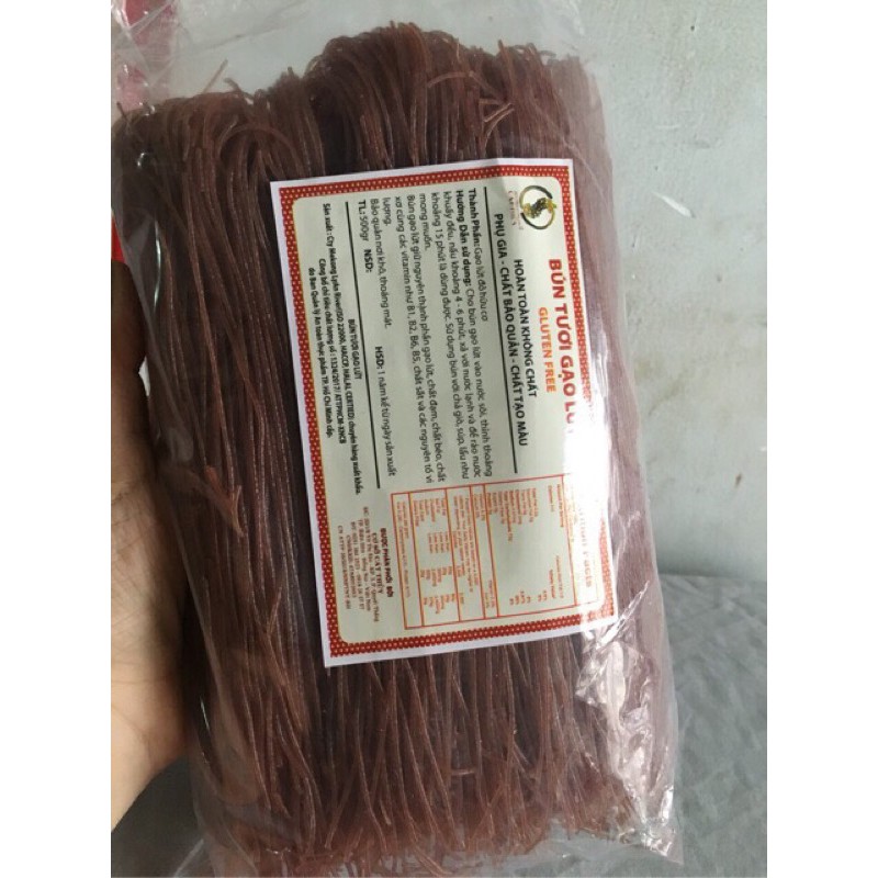 Bún Tươi Gạo Lứt Cát Thuỷ - Bịch 400gr