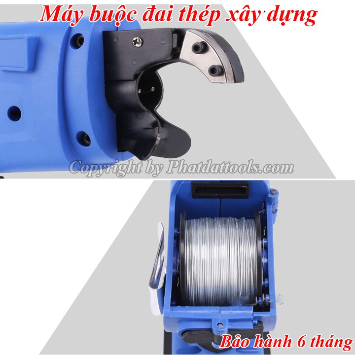 Máy buộc thép YUXIN 340-Bảo hành 6 tháng-Tặng kèm 2 cuộn thép-Bảo hành 6 tháng