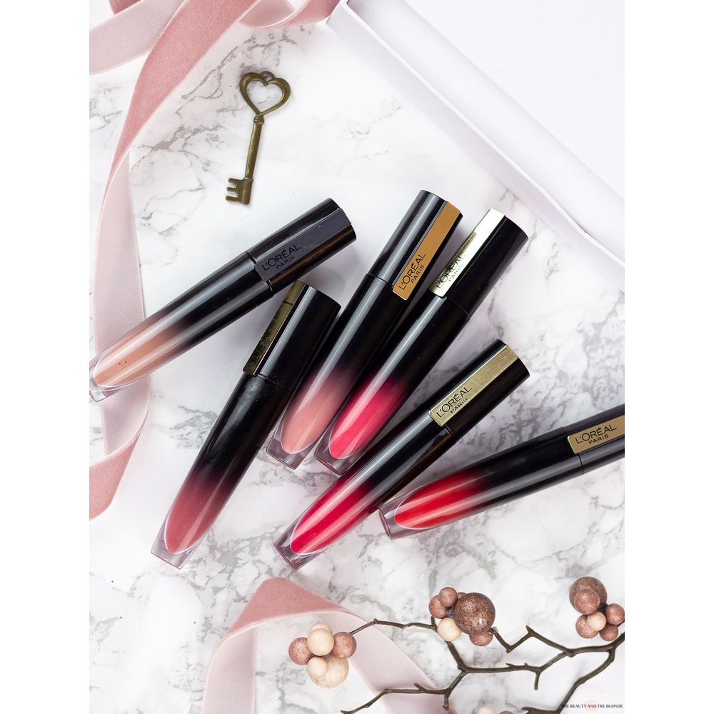 Son bóng L'Oreal Brilliant Signature High Shine Colour Ink màu mới sang chảnh