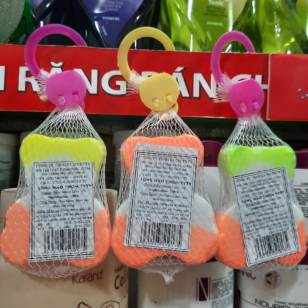 Long não dạng viên treo hình gấu