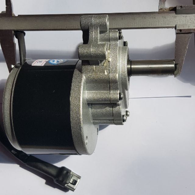 Động cơ motor giảm tốc 24v250w dành cho xe điện, motor xe chế điện