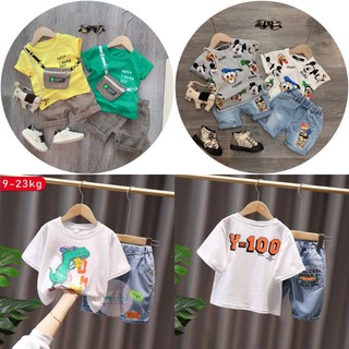 Xả kho-set đồ bé trai quảng châu nhiều mẫu siêu yêu