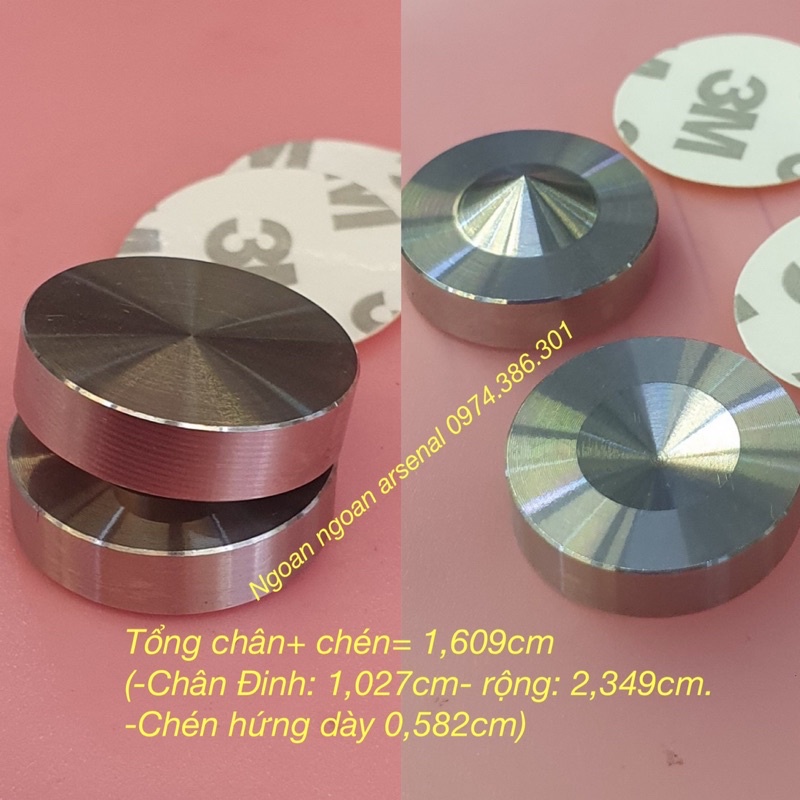 Chân đinh chén hứng chống rung tiêu âm cho loa kệ hàng nhập khẩu chuẩn