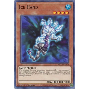 Thẻ bài Yugioh - TCG - Ice Hand / DLCS-EN049'