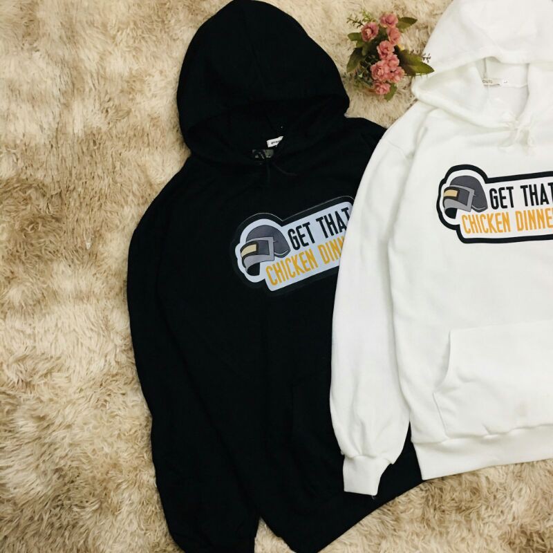 (FREE SHIP)[HOT] Áo HOODIE Pet Pubg CHICKEN DINNER_CHẤT NỈ TÀU SIÊU DÀY&MỀM MỊN_Form Rộng Unisex Nam Nữ Đẹp [SIÊURẺ].