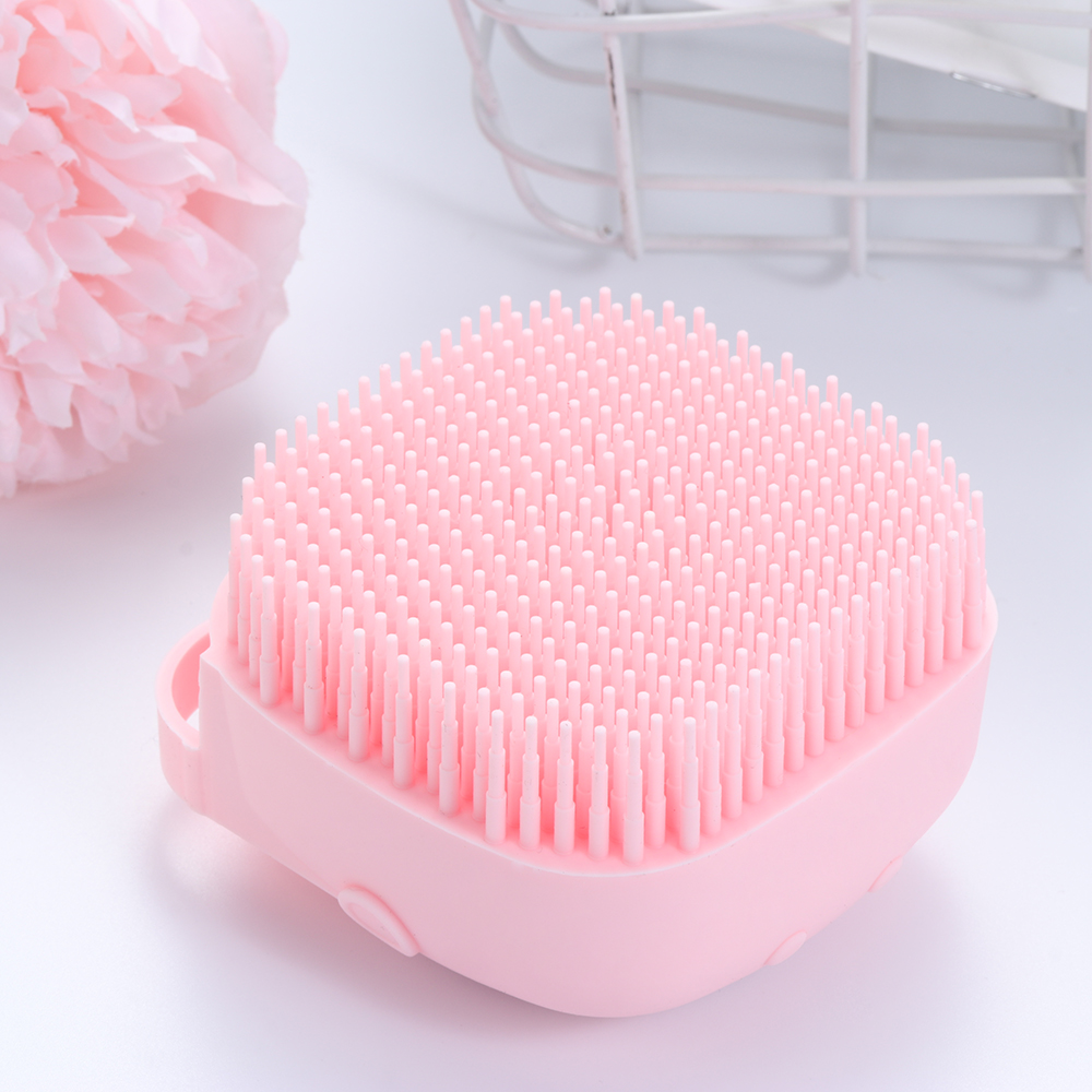 (Hàng Mới Về) Lược Silicon Mát Xa Đa Năng Tiện Dụng Cho Phòng Tắm