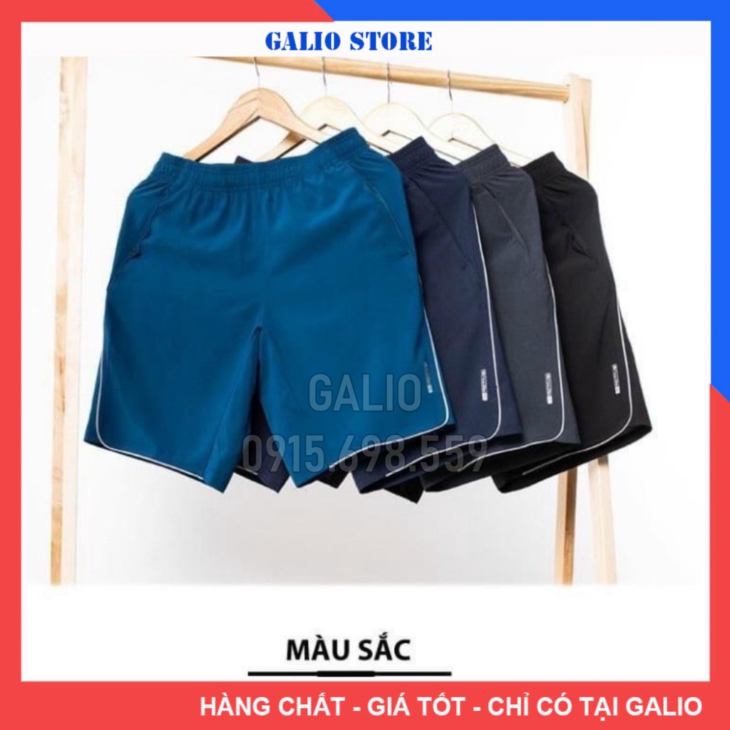 Quần đùi nam thể thao 5S vải dù gió, Quần short nam năng động mặc nhà thoải mái vận động | Galio
