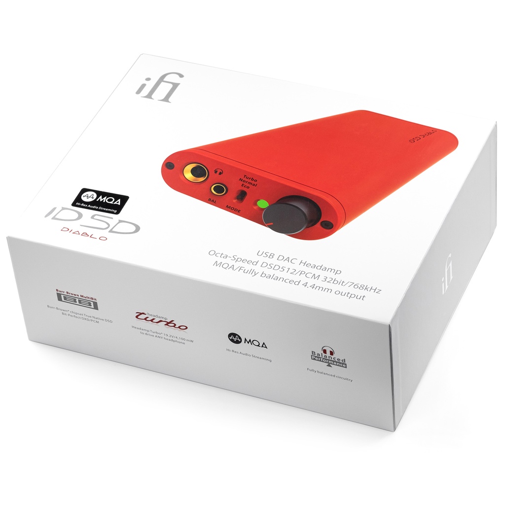 Bộ Giải Mã Dac/Amp iFi iDSD Diablo - Bảo Hành Chính Hãng 12 Tháng