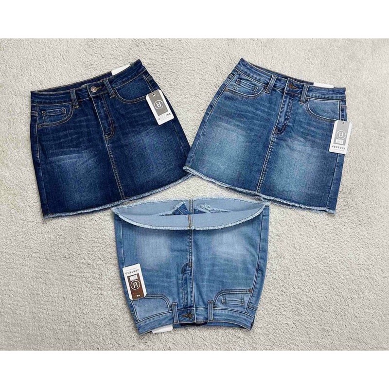 CHÂN VÁY JEANS BA MÀU TUA LAI CÓ QUẦN 5