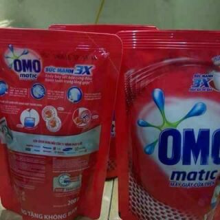 Nước giặt omo matic