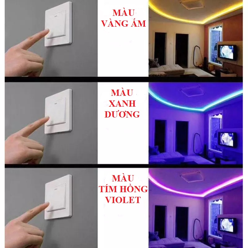 DÂY LED TRANG TRÍ CHÍP 2835 CUỘN 100M SIÊU SÁNG TẶNG KÈM DÂY NGUỒN