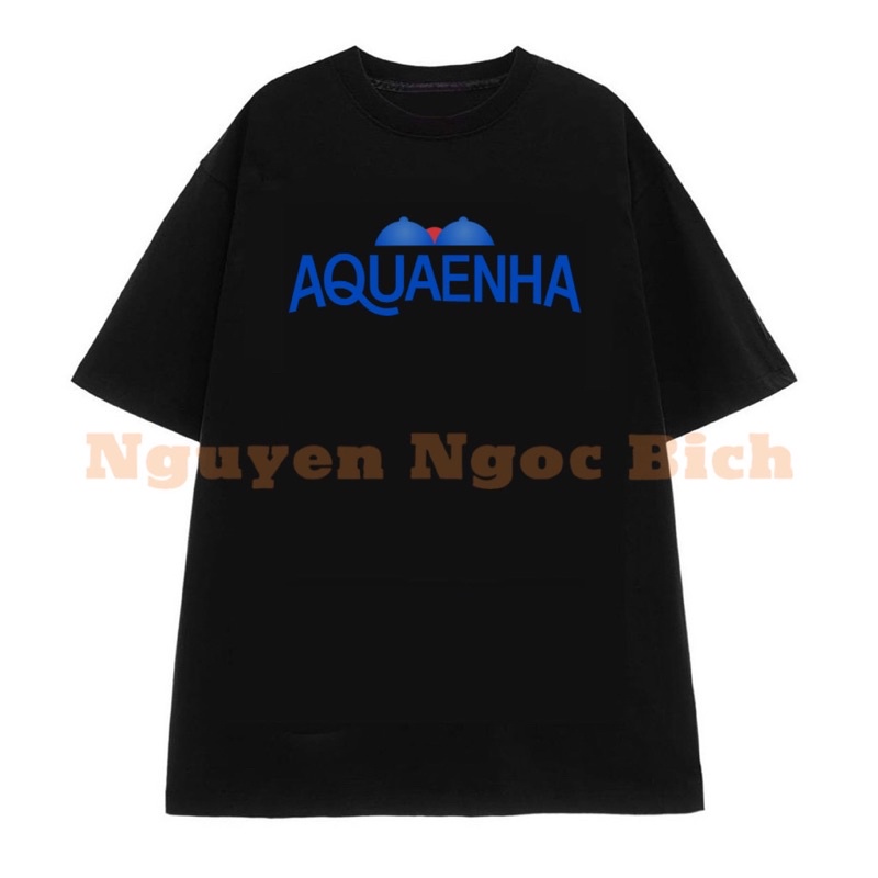 ÁO THUN UNISEX “AQUAENHA” 100% COTTON