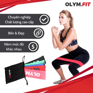 Dây mini Band kháng lực- Dây cao su kháng lực - Đai kháng lực tập chân mông