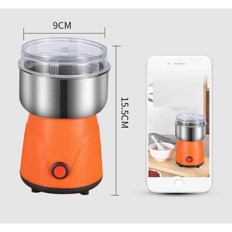 Máy xay tiêu Xay cafe hạt ngũ cốc đa năng Nima NM800 công suất 150W (Nhiều màu)