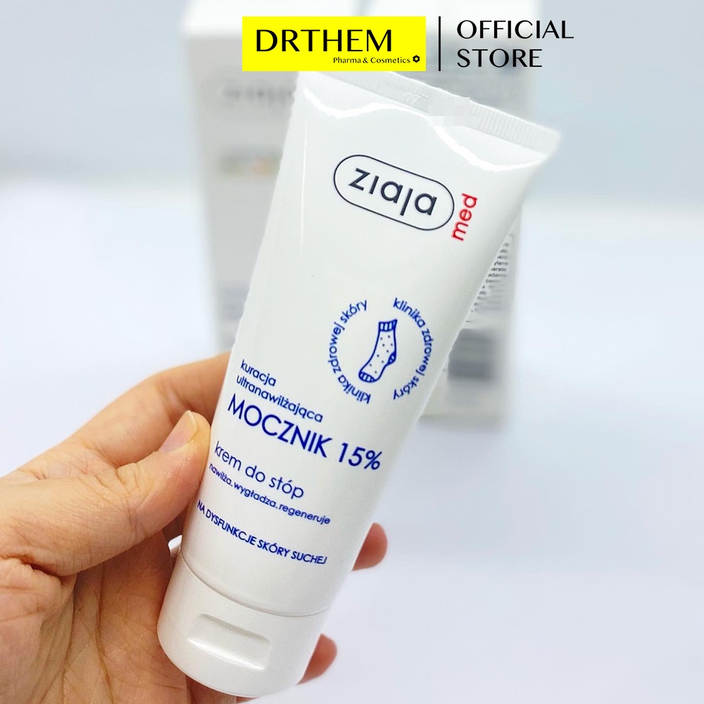 Ziaja Kem Mềm Da 15% Urê - Dưỡng Ẩm Dịu Nhẹ Ziaja Med 15% Urea Cream 100ml - Atopic Kem và Sữa Dưỡng Da