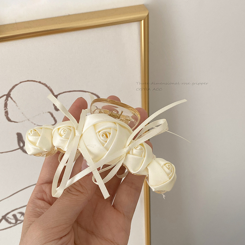 Kẹp Tóc Hình Hoa Hồng Xinh Xắn Dành Cho Nữ