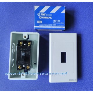 COMBO CB CÓC 15A , 20A, 30A SINO + ĐẾ ÂM + MẶT NẠ