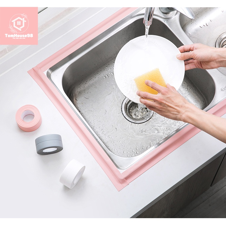 Băng Dính Dán Mép Viền Giúp Không Bám Bẩn Giúp Mép Bàn, Mép Sàn Luôn Sạch Sẽ Đẹp Mắt