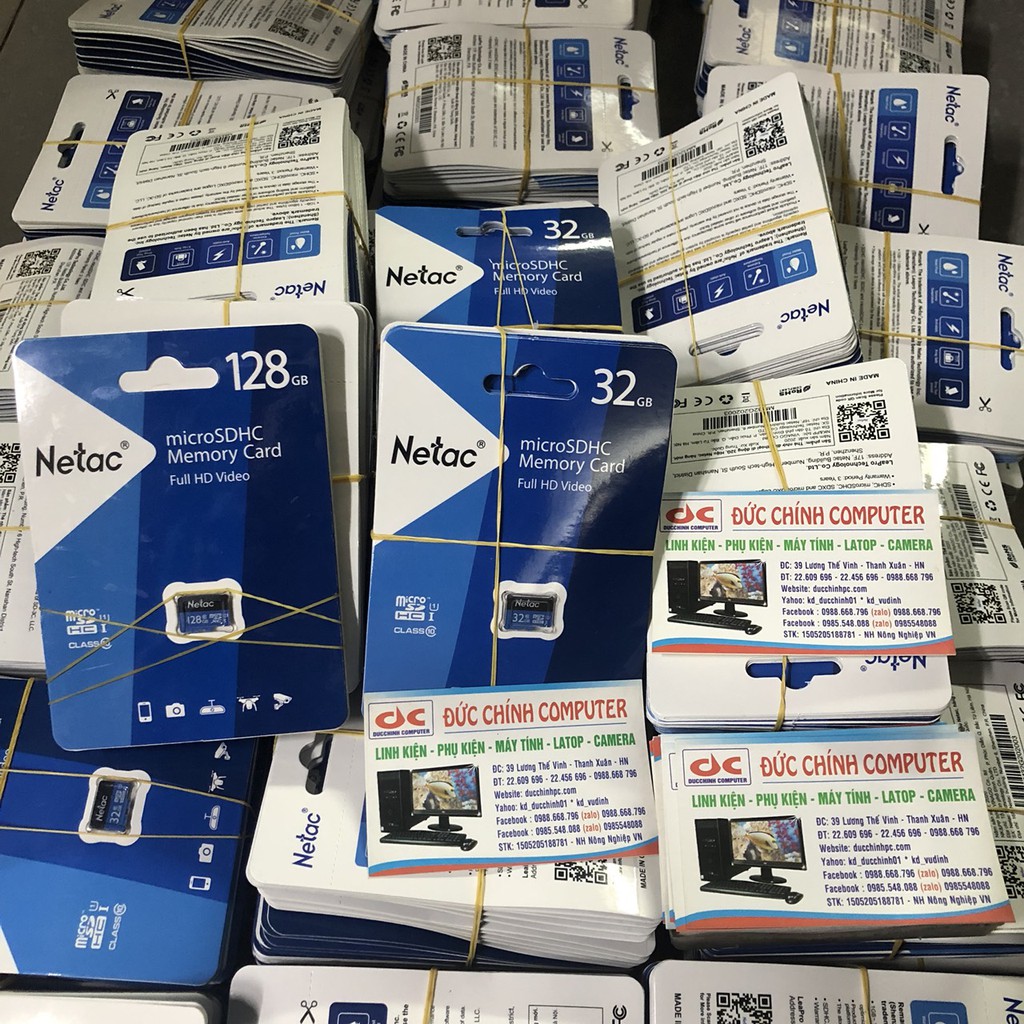 Thẻ nhớ MicroSD 32Gb Netac class 10