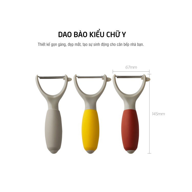 Dao Bào Kiểu Chữ Y và I Lock&Lock LOL123 LOL124