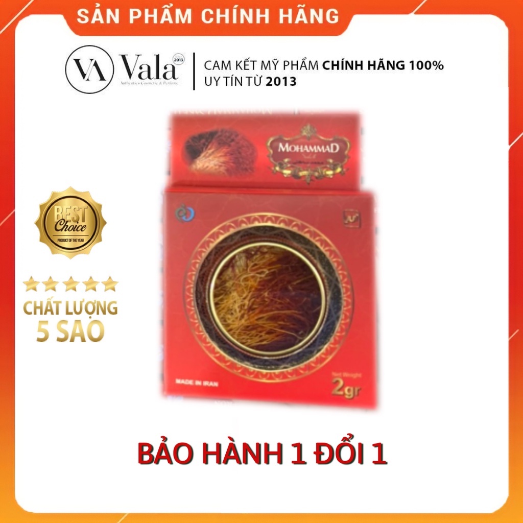 Saffron Nhuỵ Hoa Nghệ Tây Mohammad 2gr