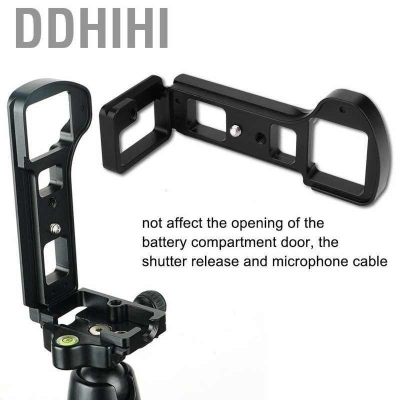 Ddhihi Metal Quick Release L-plate Hand Grip Holder for Sony A6500 Mirrorless Camera UK